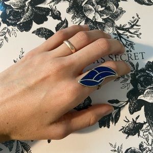 Ethnic oxidized Kuchi fashion handmade ring